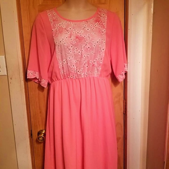 Angela Collection Dresses & Skirts - Pink Cherry Blossom Dress